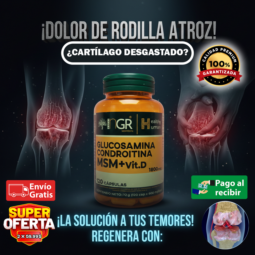 GLUCOSAMINA + CONDROITINA